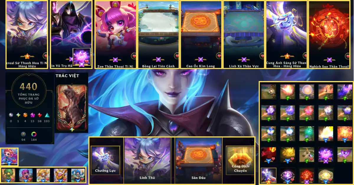 COMBO HÀNG HIỆU  + 2 TÍM + 3 SÀN + LOL TRÁC VIỆT
